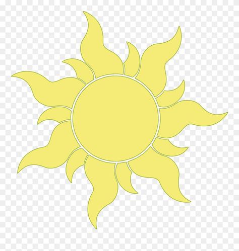 Tangled Clipart, Sun Tangled, Rapunzel Sun, Tangled Sun, Sun Icon, Sun Designs, Clipart Images, Png Clipart, Transparent Png