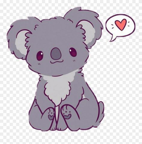 Cute Koala Drawing Easy, Cartoon Koala, Koala Drawing, Cute Koala Bear, Easy Animal Drawings, Cute Kawaii Animals, Cute Animal Illustration, Cute Animal Drawings Kawaii, Cute Kawaii Drawings