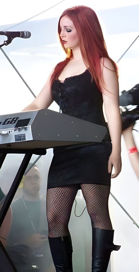 Ashley Ellyllon Jurgemeyer (Ashley Ann Hill) of ORBS. Former Cradle Of Filth keyboardist and backing vocalist. Ashley Ann, Cradle Of Filth, Songwriting