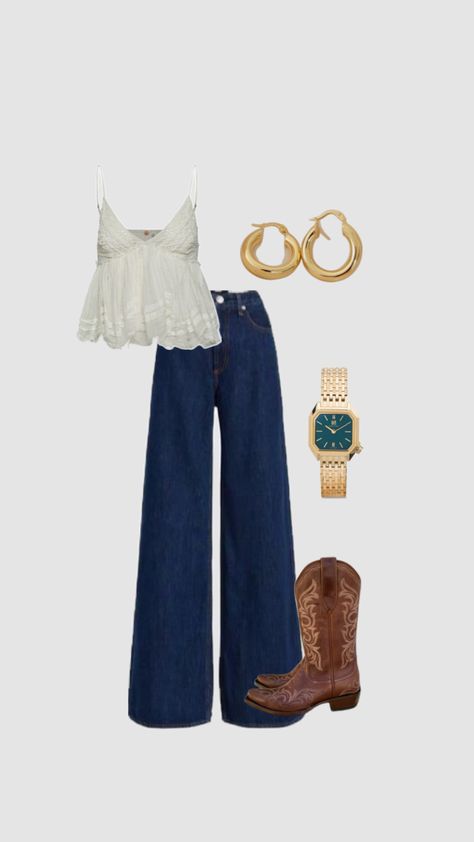 #myfirstshuffle Paddock Outfit, Cowgirl Outfit, Fair Outfits, Boho Cowgirl, Country Fashion, Closet Fashion, Girly Fashion, Lookbook Outfits, How To Look Classy