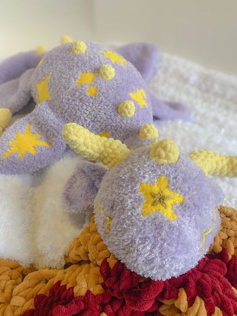 Valerie the Starry Night Nessie Monster DIY crochet toys #diycrochettoys #crochet #crochettoy #crochettoys 3.705 Crochet Nessie, Monster Diy, Monster Pattern, Monster Plush, Diy Crochet Toys, Crochet Cow, The Starry Night, Kawaii Crochet, Crochet Things