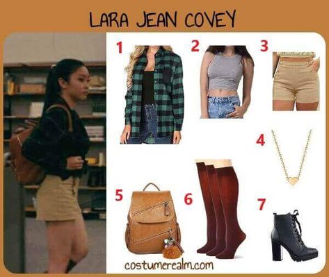 Lara Jean Covey Outfits, Lara Jean Covey, With Dog, Scary Couples Halloween Costumes, Halloween Costume Couple, Outfits Guide, Teenage Halloween Costumes, Costume Couple, Funny Couple Halloween Costumes