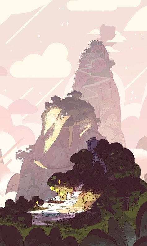 Steven Universe Background, Steven Universe Peridot, Universe Wallpaper, Iphone Cartoon, Lazy Eye, Steven Universe Wallpaper, Peridot Steven Universe, Comics Illustration, Cocoppa Wallpaper