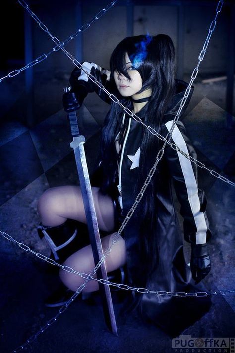 Black Rock Shooter from Black Rock Shooter Black Rock Shooter Cosplay, Black Rock Shooter, Cos Play, Series Black, Cosplay Photos, Amazing Cosplay, Black Rock, Just Amazing, Cosplay Anime