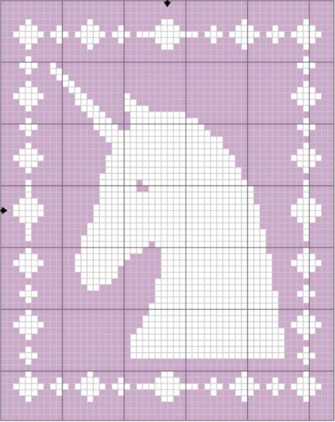 Unicorn Filet Crochet Pattern, Lavender Chair Crochet Patterns, Unicorn Crochet Blanket, Unicorn Crochet Pattern Free, Unicorn Blanket Crochet, Unicorn Knitting Pattern, Crochet Unicorn Blanket, Lavender Chair, The Lavender Chair