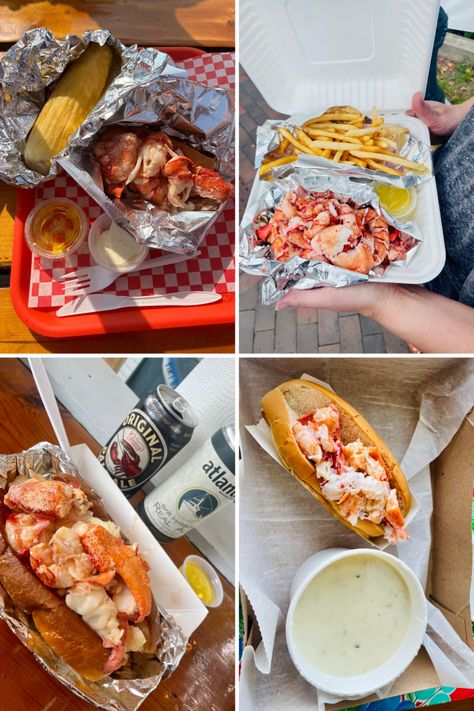 A Local's Guide To The Best Lobster Rolls In Maine (2024 + Prices) Portland Maine Lobster Roll, Maine Lobster Roll, Southwest Harbor Maine, Maine Lobster Festival, Rockland Maine, Best Lobster Roll, Lobster Shack, Fresh Lobster, Bar Harbor Maine