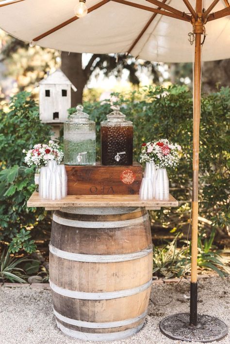 Wedding Snack Bar, Socal Wedding Venues, Camarillo California, Planning Party, Wedding Snacks, Dessert Station, Whisky Barrel, Ceremony Ideas, Outdoor Venues