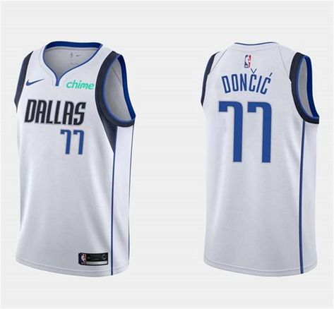 Dallas Mavericks #77 Luka Doncic White Swingman Stitched NBA Jersey Check more at https://makedtee.com/product/dallas-mavericks-77-luka-doncic-white-swingman-stitched-nba-jersey/ Luka Doncic, Nba Jersey, Dallas Mavericks, Nba, Dallas, How To Look Better, Fan, White