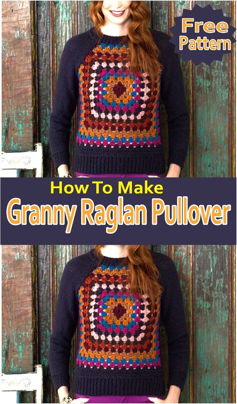 Make a charming Granny Raglan Pullover that marries knitting and crocheting in one stunning project. Suitable for various sizes, this pullover offers classic comfort with a modern twist. Baby Dress Diy, Crochet Organizer, Crochet Diaper Cover, Crochet Animal Amigurumi, Crochet Jumper, Knitting And Crocheting, Knitting Needles Sizes, Raglan Pullover, Crochet Baby Dress