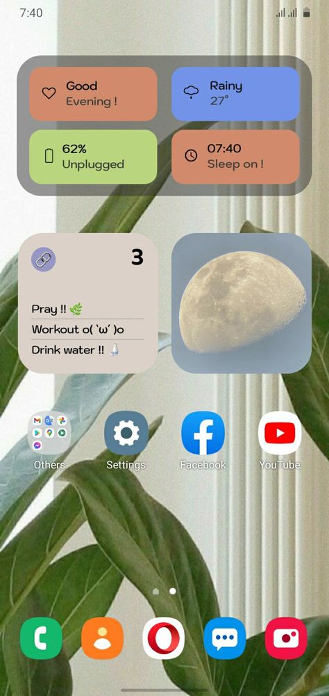 Home Screen For Android, Apps Arrangement Ideas Android, Cute Homescreen Ideas Android, Android Minimal Homescreen, Realme Home Screen Layout, Minimal Phone Setup, Phone Inspiration Android, Samsung Setup Homescreen, Minimal Homescreen Layout