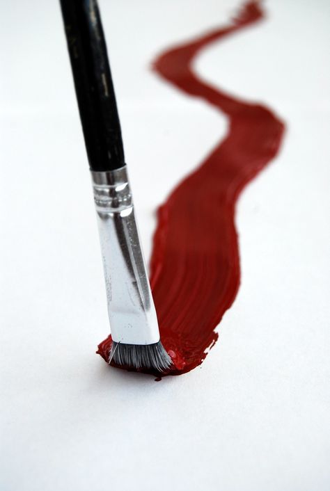 Red Paint Brush Aesthetic, Red Artist Aesthetic, Red Paint Aesthetic, Red Art Aesthetic, Red White Aesthetic, Jin Guangyao, Artistic Aesthetic, Paint Photography, Painting Photography