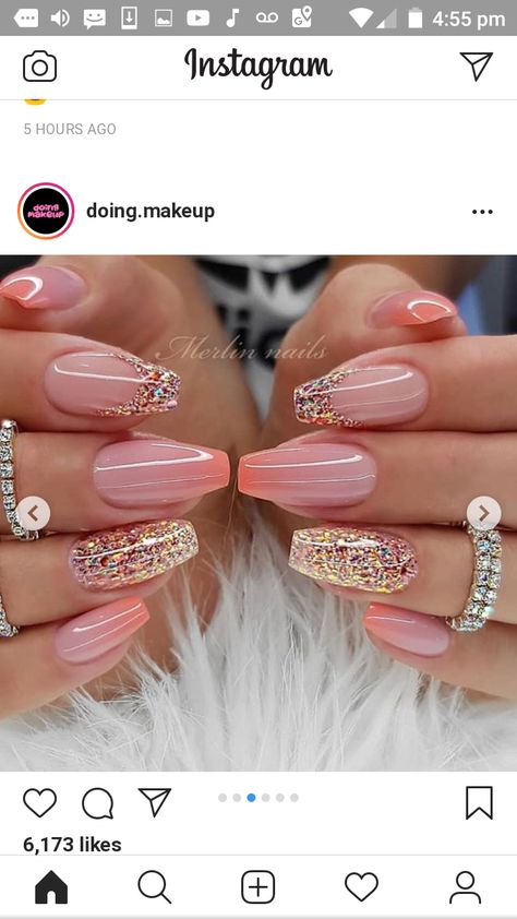 Las Vegas Nails, Shiny Nails Designs, Vegas Nails, Vegas Birthday, Vegas Trip, Las Vegas Trip, Nail Designs Glitter, Elegant Nails, Luxury Nails