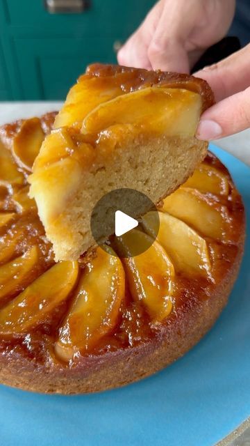 Hexclad Pans, Jake Cohen, Upside Down Apple Cake, Recipe Development, Jewish New Year, Upside Down Cake, Rosh Hashanah, No Bake Desserts, Upside Down