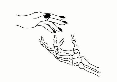 Skeleton hand tattoo. Simple hand tattoo. Patung Liberty, Pola Tato, Skeleton Drawings, Herz Tattoo, Drawing Hands, Skeleton Hand Tattoo, Skeleton Tattoos, 흑백 그림, Skeleton Art