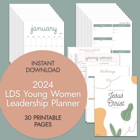 Young Women Theme Printable, Young Women Leaders, Yw Theme, Young Women Theme, Yw Lesson, Lds Yw, Binder Covers Printable, Birthday Tracker, Lds Youth