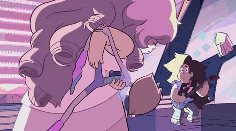 Steven Universe Gif, Diamond Tumblr, Holographic Print, Shut Up And Dance, Rainbow Quartz, Steven Universe Fanart, Good Cartoons, Crystal Gems, Animation Series