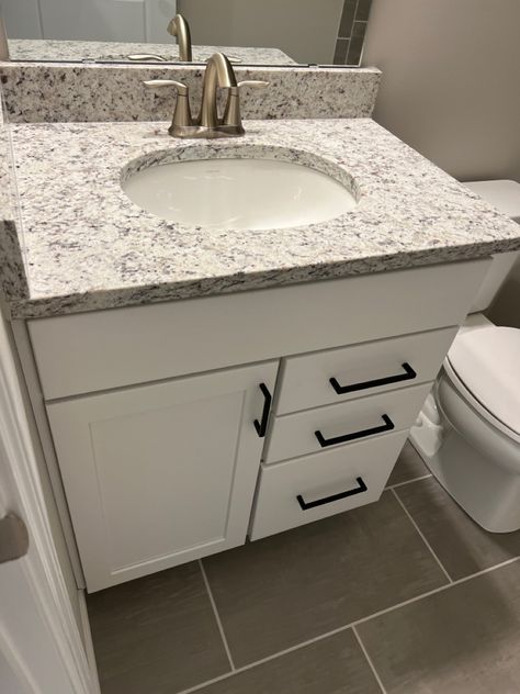 Countertop: Dallas White Granite Countertops With White Cabinets Bathroom, Bathroom Counter Top Ideas, Dallas White Granite Countertops, Granite Countertops Bathroom Vanities, Dallas White Granite, Cream Granite Countertops, White Granite Bathroom, Marble Bathroom Counter, Moon White Granite