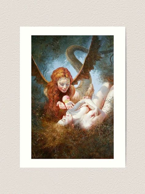 Yuri Klapouh, Lilith And Eve, Definition Art, Wall Art Pictures, Tag Art, Female Art, Etsy Wall Art, Vintage Art, Colorful Prints