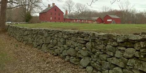 NAME New England Stone Walls, New England Stone Walls Landscapes, Colonial New England, Haunting In Connecticut, Rural Connecticut, Building Styles, Stone Structures, West Virginia History Pictures, Connecticut History