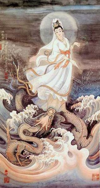 Kuan Yin Goddess Of Mercy, Quan Yin, Kuan Yin, Chinese Mythology, Kwan Yin, Japon Illustration, Mother Goddess, Art Japonais, Goddess Art