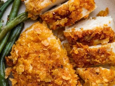 Elevate Your Dinner with This Golden, Crispy Cornflake Chicken Recipe - NewsBreak Cornflake Chicken, Lush Recipes, Caramel Cake Recipe, Chicken Broccoli Rice Casserole, Chicken Bacon Ranch Pasta, Creamy Cucumber Salad, Cilantro Lime Chicken, Spicy Honey, Refreshing Desserts