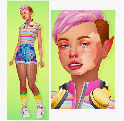 Sims 4 Cc Clothes, Sims Stories, Sims 4 Anime, Pelo Sims, Sims 4 Mm Cc, Sims 4 Mm, Sims 4 Characters, Sims Four, Sims4 Clothes