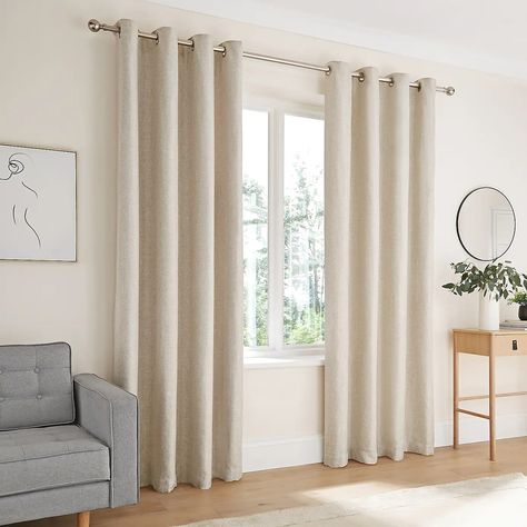 Curtains Minimalist, Beige Curtains, Luxury Room Bedroom, Window Size, Plain Curtains, Curtains Window, Luxury Rooms, Bedroom Furniture Design, Door Curtains