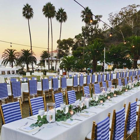 Wedding at Descanso Beach, Catalina Island Catalina Wedding, Descanso Beach Club, Party Tables, Catalina Island, Event Inspiration, Island Wedding, You Dream, Island Weddings, Party Table