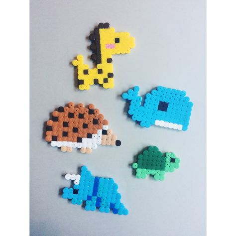 Small animals #hamabeads #hama #perler Hama Beads Small Animals, Perler Beads Animals Small, Perler Beads Ideas Easy Cute Animals Small, Fuse Bead Animals, Perler Bead Patterns Small Easy, Small Hama Bead Designs, Perler Bead Patterns Small, Perler Earrings, Easy Perler Bead Patterns