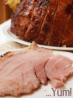 How to cook a ham in a slow cooker: it's cooked in Coke and then baked in a lovely sticky, aromatic glaze, a great yummy dish that the whole family will enjoy. Perfect served hot or cold. Gammon In Slow Cooker, Gammon In Coke, Coke Ham, How To Cook Gammon, Cooking Ham In Crockpot, Slow Cooker Gammon, Cook Ham, Gammon Recipes, Slow Cooker Ham