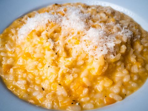 Traditional Italian Food Recipes, Timballo Recipe, Gorgonzola Risotto, Italian Squash, Risotto With Butternut Squash, Authentic Italian Lasagna, Italian Risotto, Traditional Italian Food, Tagliatelle Recipe