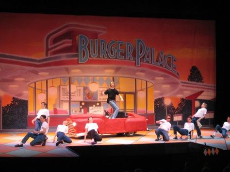 Burger Palace Grease Props, Grease Play, Grease Broadway, Greased Lightning, Carnival Floats, 50s Theme Parties, Prom Planning, Post Prom, Grease Is The Word