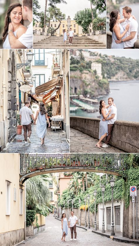 Capture your love story with a breathtaking couple photoshoot in the enchanting city of Sorrento, Italy. Explore the stunning beauty of the Amalfi Coast as I document your engagement, honeymoon, or travel memories. Book your dream photoshoot today and create timeless treasures. #CouplePhotoshoot #Sorrento #Italy #Honeymoon #Engagement #AmalfiCoast #Photography" Amalfi Engagement Photos, Amalfi Coast Engagement Photos, Engagement Italy, Engagement Photos Italy, Romantic Couple Photoshoot, Italy Engagement, Dream Photoshoot, Memories Book, Italy Honeymoon