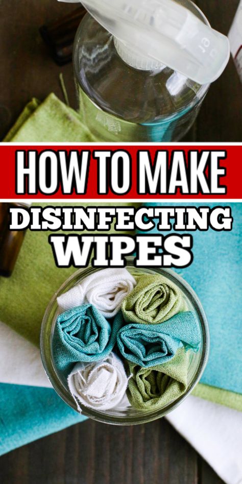 Homemade disinfecting wipes are the perfect go to cleaning product when you want to clean without using harmful chemicals. These diy cleaning wipes work great and only need a handful of ingredients. Homemade Disinfecting Wipes, Homemade Cleaning Wipes, Cleaning Fairy, Diy Disinfectant, Diy Cleaning Wipes, Wipes Diy, Green Cleaning Recipes, Disinfectant Wipes, Diy Medicine