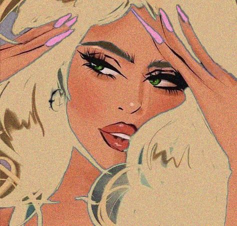 Blonde Characters Pfp, Blonde Grunge Aesthetic, Cartoon Profile Pics Blonde, Pretty Esthetics, Pfp Vintage, Artsy Hair, Blonde Pfp, Blonde Cartoon, Blonde Hair Cartoon