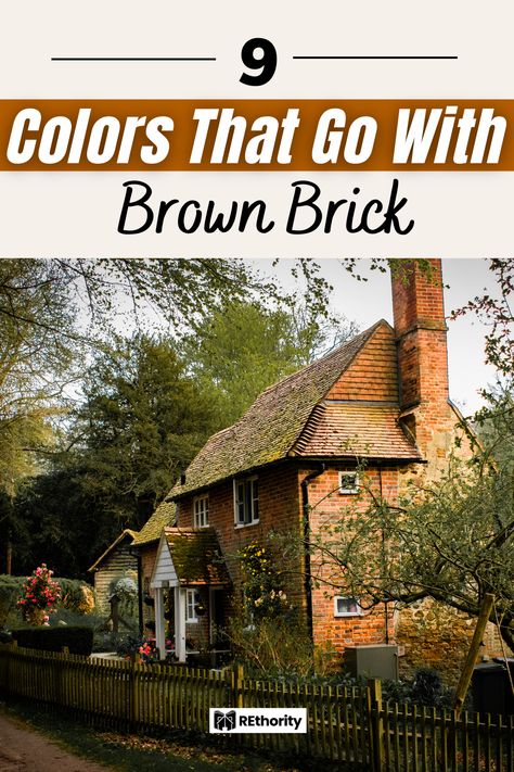 Do you want to give your brown brick home a facelift? Are you looking for the perfect colors to enhance its beauty? Look no further! In this article, we will show you nine colors that go perfectly with brown brick to create a stunning exterior that will make your home stand out from the rest. From bright and cheery colors to softer hues, you’re sure to find the perfect colors to help you achieve the look you want for your home. House Colors With Brown Brick, Paint Colors That Complement Brown Brick, Exterior Brown Brick House Colors, Colors That Go With Brown Brick, Paint Colors That Go With Brown Brick, Paint Colors That Compliment Brown Brick, Exterior House Colors With Brown Brick, Brown Brick House Exterior Color Schemes Front Doors, Light Brown Brick House Exterior