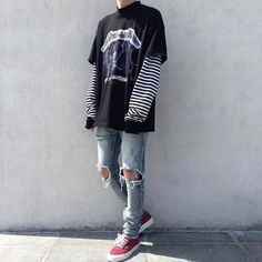 Edgy Boy, Trendy Outfits Edgy, Minimalist Moda, Outfits Edgy, Mens Fashion Simple, E Boy, Rock Punk, Men Fashion Casual Outfits, E Girl