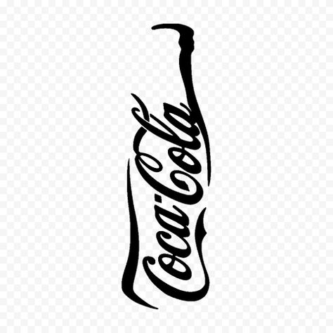 Diet Coke Tattoo Simple, Coca Cola Tattoo, Cnc Logo, Coca Cola Logo, Bottle Tattoo, Cricut Stencils, Coke Bottle, Coca Cola Bottle, Silhouette Png