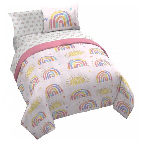 Dreams really do come true somewhere over our Doodle Rainbow bed set! Our duvet cover has a hidden button closure to keep your duvet in place. The Saturday Park color palette is consistent across the entire line, making each piece truly mix and match. Park Doodle, Rainbow Bed, Dreams Really Do Come True, Spoiled Baby, Rainbow Bedroom, Rainbow Bedding, Big Girl Bedrooms, Toddler Bedroom, Organic Cotton Bedding