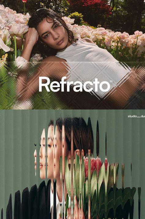 Refracto 33 Patterned Glass Effects Glass Photoshop, Graphic Design Cv, Filter Photo, Desain Ui, Design Cv, 타이포그래피 포스터 디자인, Painting Brush, Glass Effect, Affinity Photo