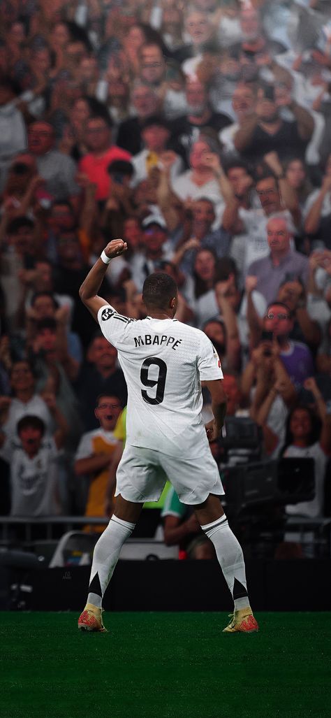 #kylianmbappe #vinijr #realmadrid #laliga #wallpapers Mbappe Real Madrid Wallpaper, Kylian Mbappe Wallpaper, Mbappé Wallpaper, Mbappe Wallpapers, Best Football Wallpapers, Kylian Mbappe Real Madrid, Mbappe Kylian, Mbappe Real Madrid, Real Madrid Wallpaper