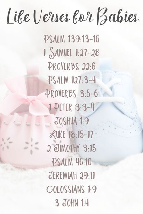 Life verses for a baby dedication, baptism, or christening.  Also included are baby dedication party ideas for decorations, activities, and food! #babydedication #lifeverses #baptism #scriptures Baby Baptism Ideas, Baby Dedication Ideas, Baby Dedication Verses, Baby Dedication Decor, Baby Baptism Party, Baptism Verses, Baby Dedication Cake, Baby Bible Verses, Baby Dedication Party