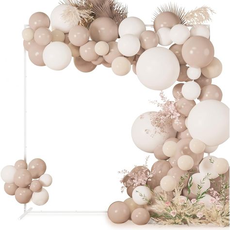 Stunning Square Design: Our wedding ceremony arch is an enchanting square-shaped masterpiece, designed to create a breathtaking focal point that symbolizes unity and love. Metal Balloon Arch, Rectangular Backdrop, Engagement Party Backdrop, Balloon Arch Stand, Bridal Shower Decoration, Metal Wedding Arch, Bridal Shower Backdrop, Home Decor White, Wedding Arches