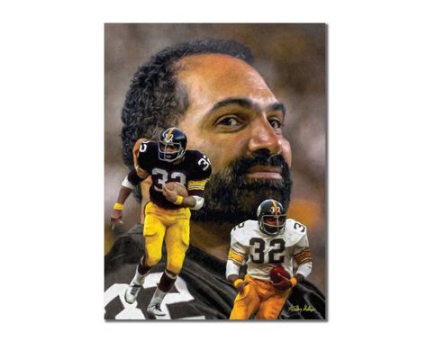 Price: $24.99#franco #harris #pittsburgh #football #running #print #matte #paper Football Running Back, Franco Harris, Football Run, Stadium Art, Nfl Football Art, Nfl Football Players, Augusta National Golf Club, Nfl Football Teams, Football Hall Of Fame