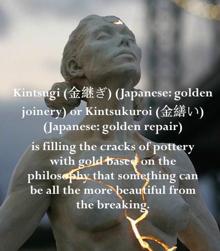 Kintsugi Japanese Philosophy Kintsugi Quote Philosophy, Kintsugi Quote, Japanese Gold Repair, Kintsugi Art, Japanese Philosophy, Zen Quotes, Japanese Quotes, Eastern Philosophy, Relationship Lessons