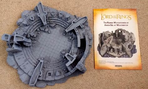 Amon Sul, Forge World, Lord Of The Rings, Weathertop - Forge World Amon Sul (Weathertop) - Gallery - DakkaDakka | Everyone can use more Dakka. Terrain Building, Game Terrain, Building Ideas, Middle Earth, The Rings, Lord Of The Rings, Castle, Figurines, Miniatures