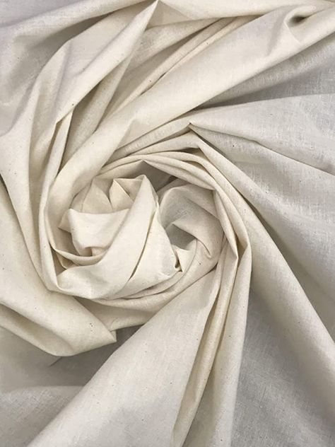 Amazon.com: SAL TEX Fabris, 100% Cotton Muslin Fabric, Sells by The Yard, White, Black, OR Natural (Natural) Time Meaning, Pipe And Drape, Making Faces, Color Wave, Muslin Fabric, Fabric Bolts, Cotton Muslin, Muslin Cotton, Fabric Width