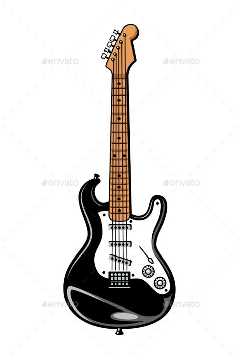 Vintage Colorful Electric Guitar Template #Colorful, #Vintage, #Electric, #Template Electric Guitar Template, Guitar Template, Guitar Icon, Rock Sign, Business Cards Photography, Real Estate Business Cards, Unique Business Cards, String Art, Logo Icons