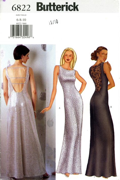 Prom Dress Sewing, Dress Patterns Uk, Prom Dress Sewing Patterns, Evening Dress Pattern, Evening Gown Pattern, Evening Dress Sewing Patterns, Patterned Bridesmaid Dresses, Butterick Dress Patterns, Prom Dress Pattern