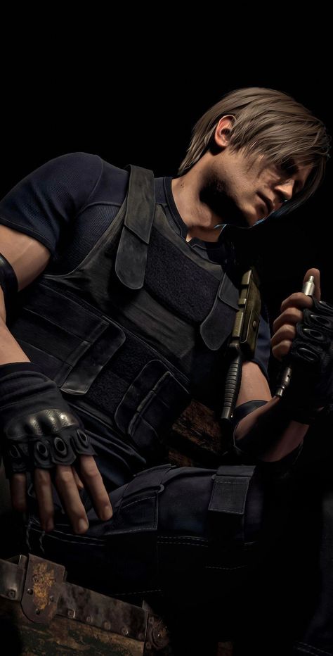 𝗥𝗲𝘀𝗶𝗱𝗲𝗻𝘁 𝗘𝘃𝗶𝗹 𝟰 𝗥𝗲𝗺𝗮𝗸𝗲 Carlos Resident Evil, Resident Evil 4 Remake, Leon Scott, Resident Evil Collection, Resident Evil 4, Resident Evil Leon, Cutie Patootie, Resident Evil, A Man